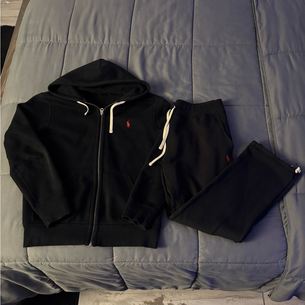 Polo Ralph Lauren Fleece Sweatsuit ‘Polo Black`